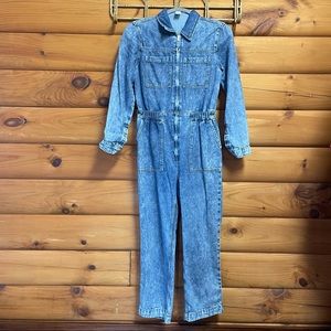 H&M Denim Pantsuit
